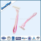 Lubricating Strip Triple Blade Razor For A Superior Closer And Comfortable Shave